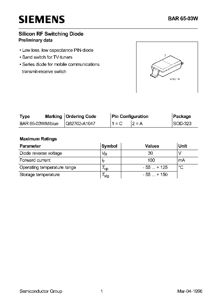 BAR65-03_129963.PDF Datasheet