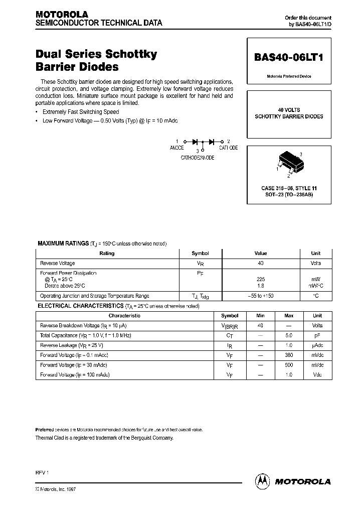 BAS4006LT1_22347.PDF Datasheet