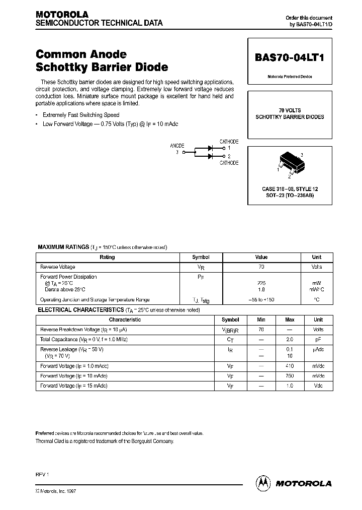 BAS7004LT1_124848.PDF Datasheet