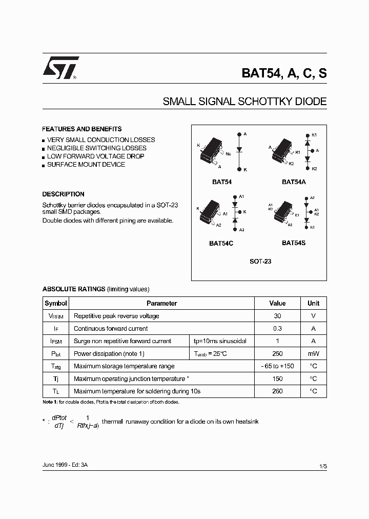 BAT54CFILM_3533.PDF Datasheet
