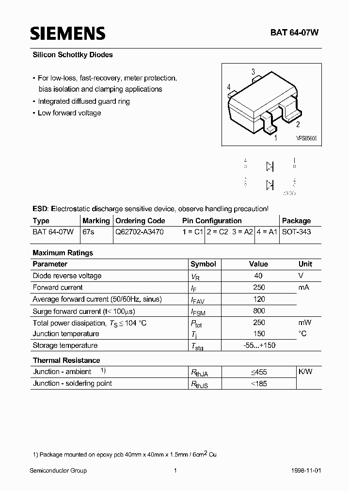BAT64-07W_139164.PDF Datasheet