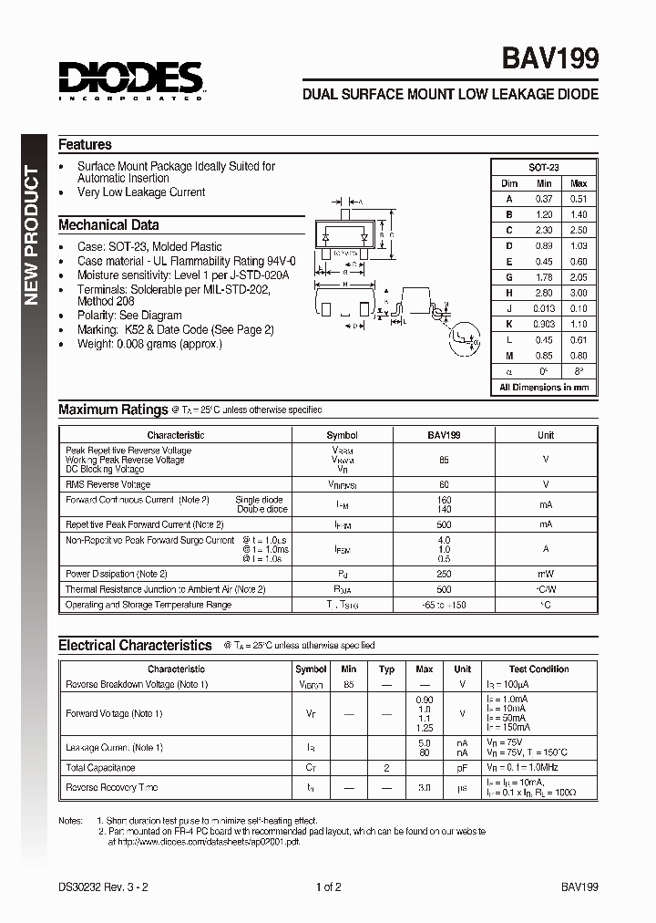 BAV199-7_171861.PDF Datasheet