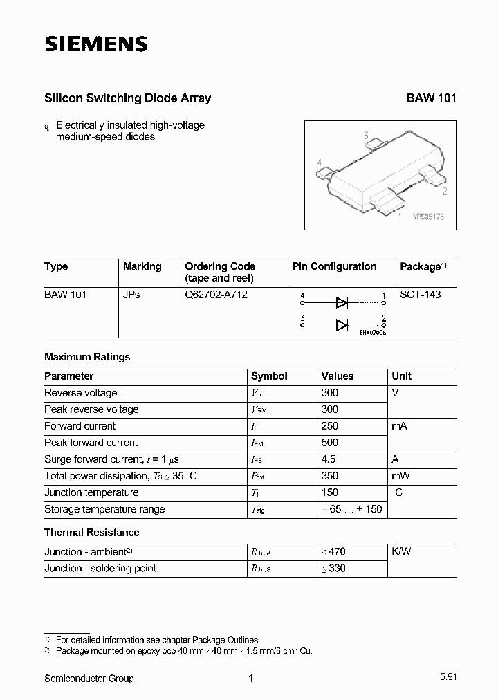 BAW101_54399.PDF Datasheet