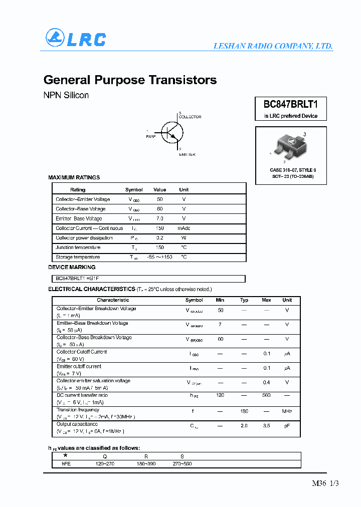 BC847BRLT1_40127.PDF Datasheet