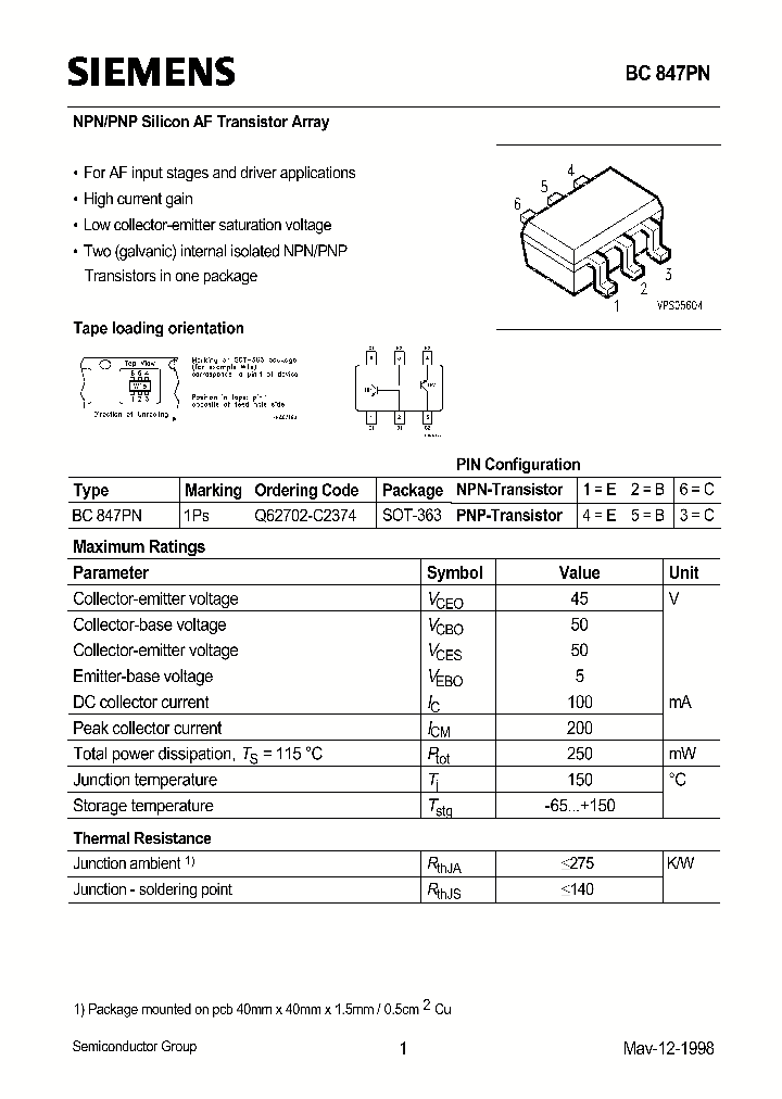 BC847PN_40144.PDF Datasheet