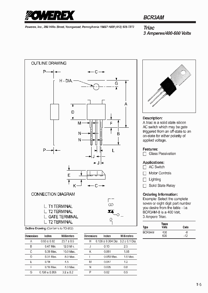 BCR3AM-12_161064.PDF Datasheet