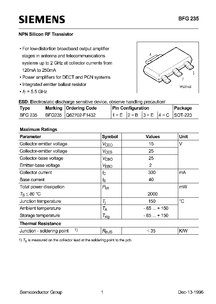 BFG235_101934.PDF Datasheet