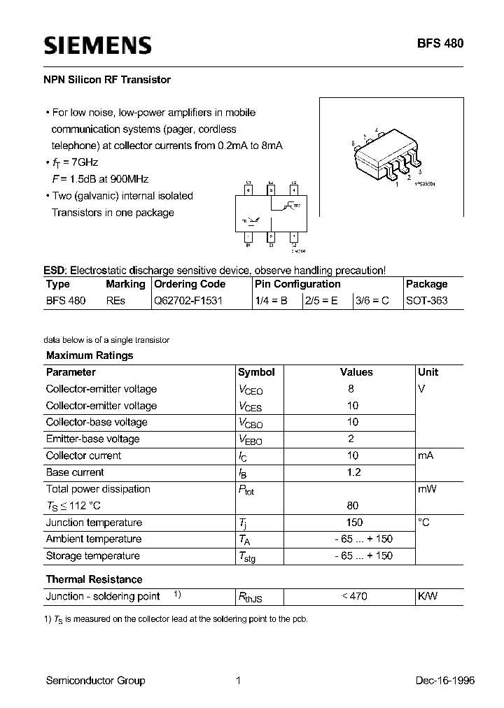 BFS480_136765.PDF Datasheet