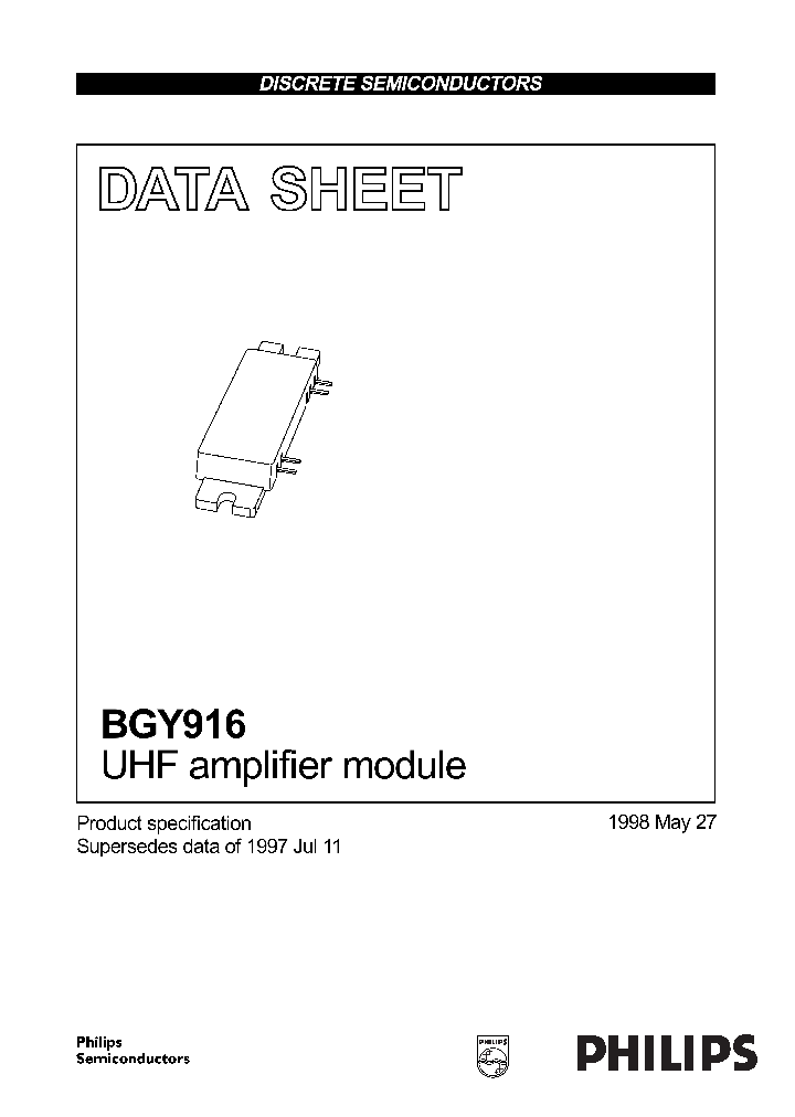 BGY916_37364.PDF Datasheet
