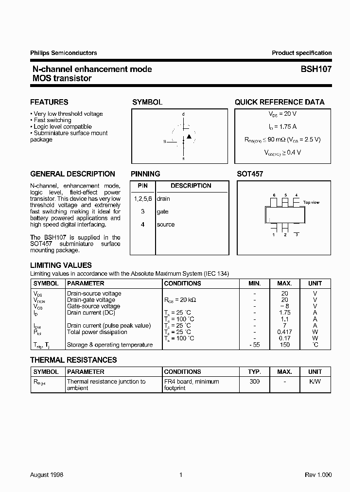 BSH107_175713.PDF Datasheet