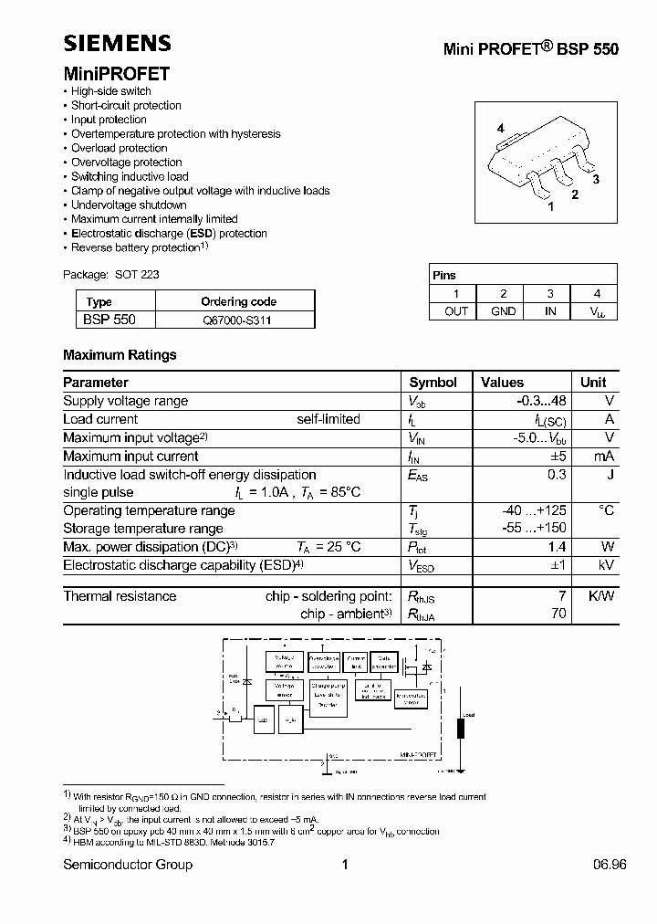 BSP550_101860.PDF Datasheet