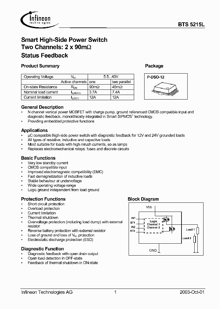 BTS5215L_63061.PDF Datasheet