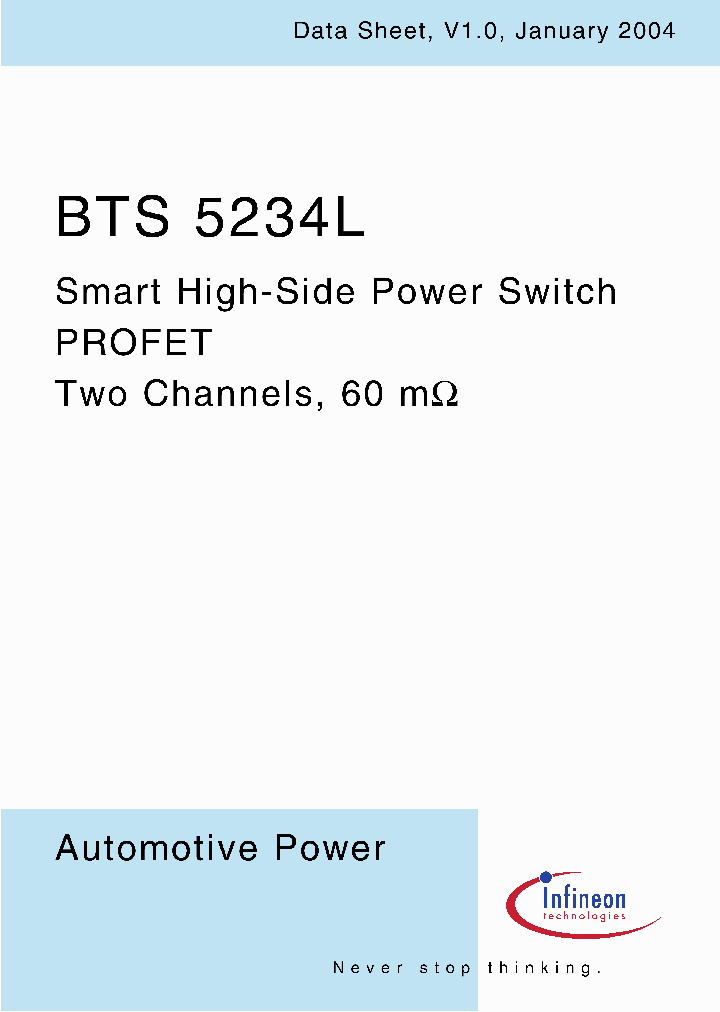 BTS5234L_63063.PDF Datasheet