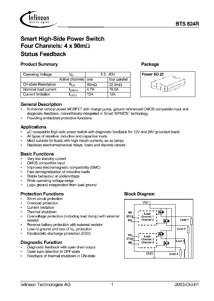 BTS824R_63162.PDF Datasheet