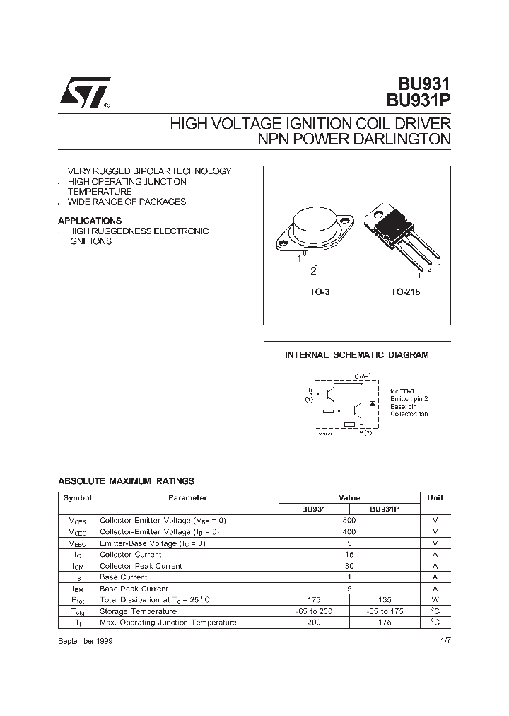 BU931_61594.PDF Datasheet