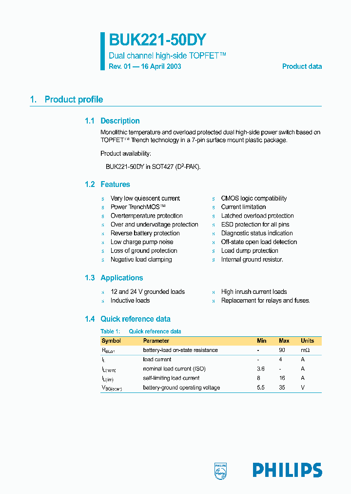 BUK221-50DY_59667.PDF Datasheet