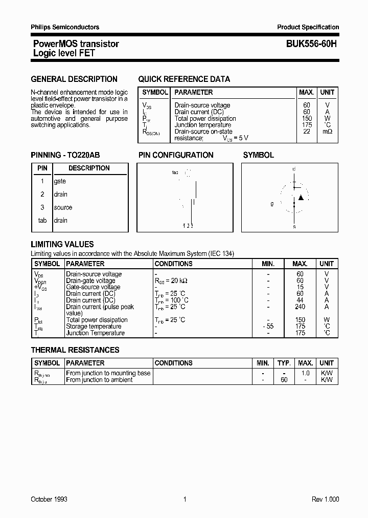 BUK556-60H_196309.PDF Datasheet