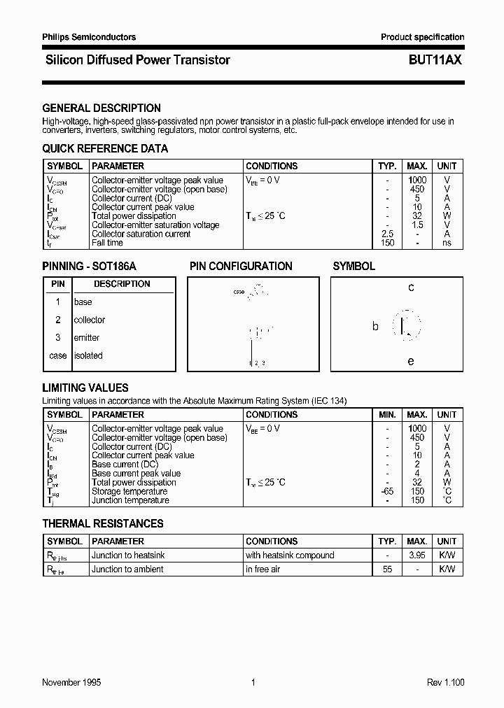 BUT11AX_58938.PDF Datasheet