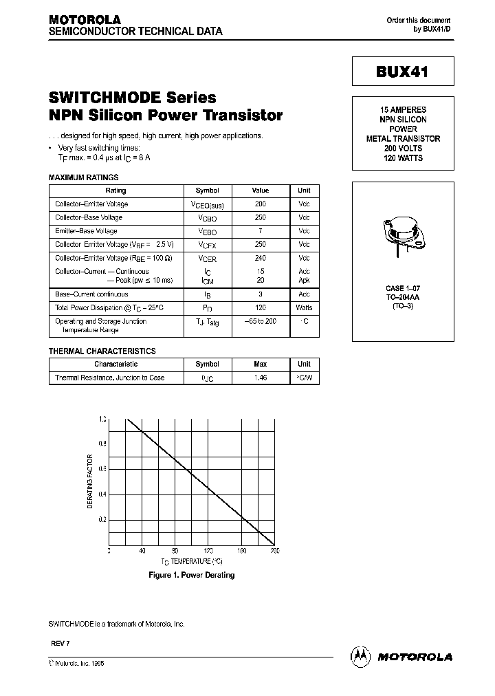 BUX41_8553.PDF Datasheet