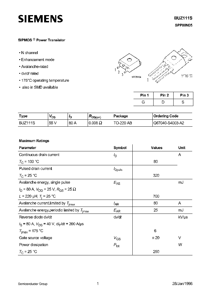 BUZ111_45262.PDF Datasheet