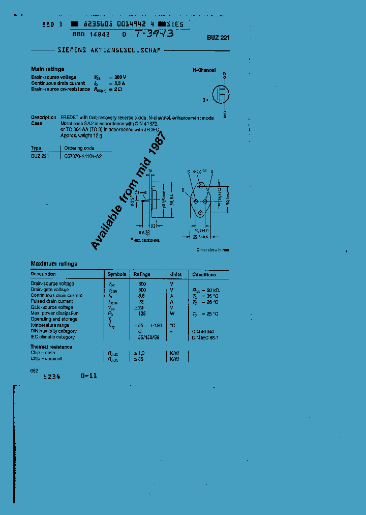 BUZ221_43863.PDF Datasheet