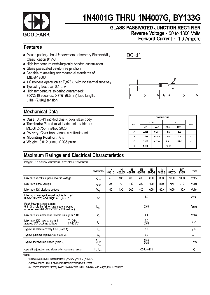 BY133G_44449.PDF Datasheet