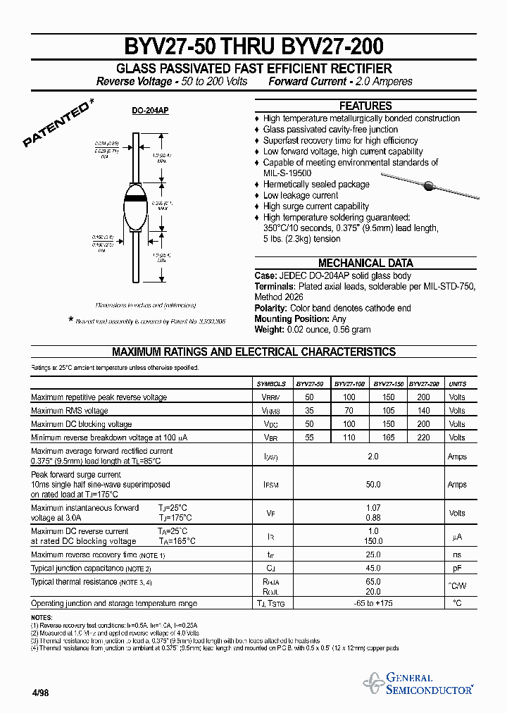 BYV27-50_154507.PDF Datasheet