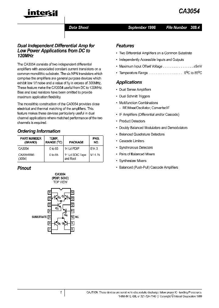 CA3054_153785.PDF Datasheet