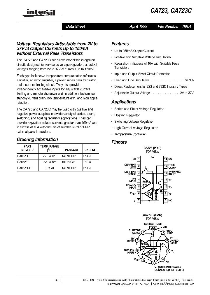 CA723C_23646.PDF Datasheet