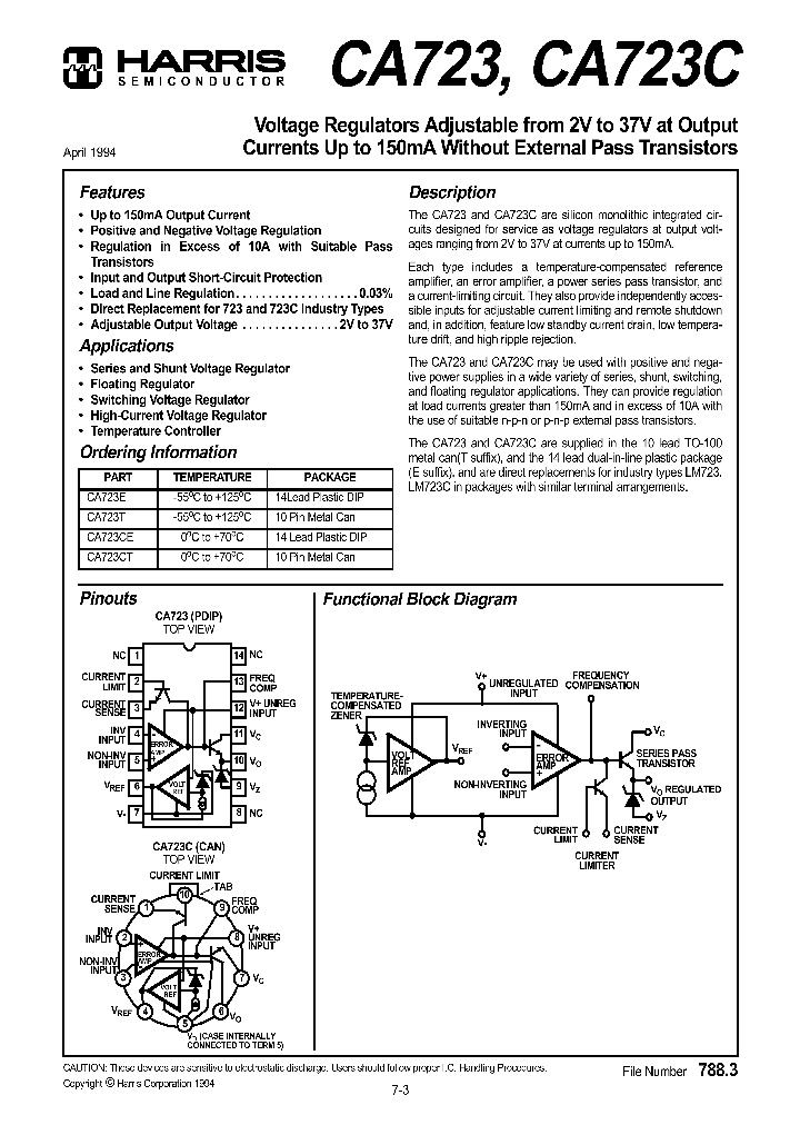 CA723CE_23647.PDF Datasheet