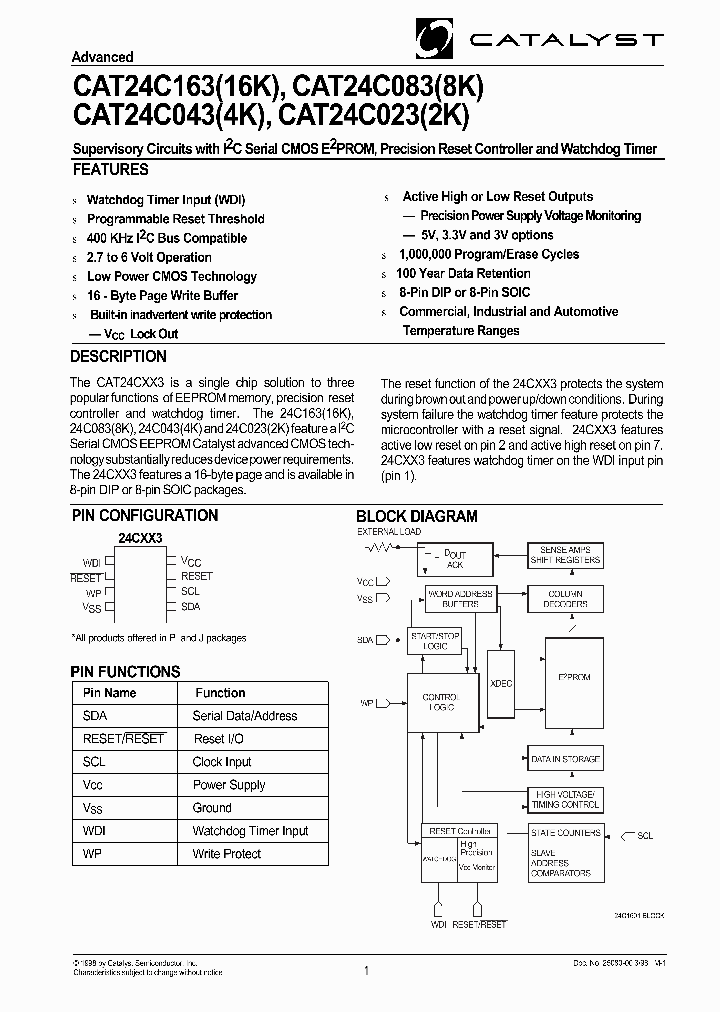 CAT24C083_13849.PDF Datasheet