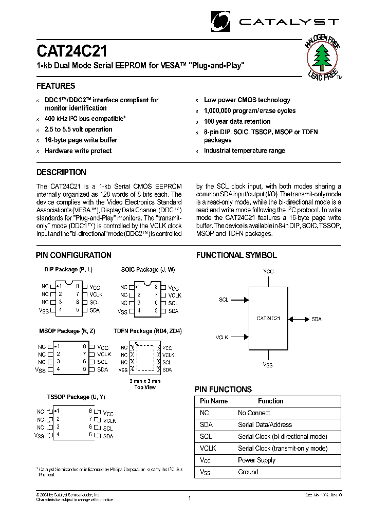 CAT24C21_16687.PDF Datasheet