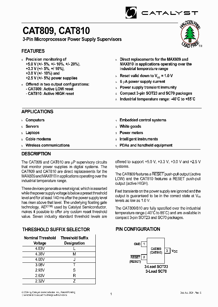 CAT809RSDI-T_38311.PDF Datasheet