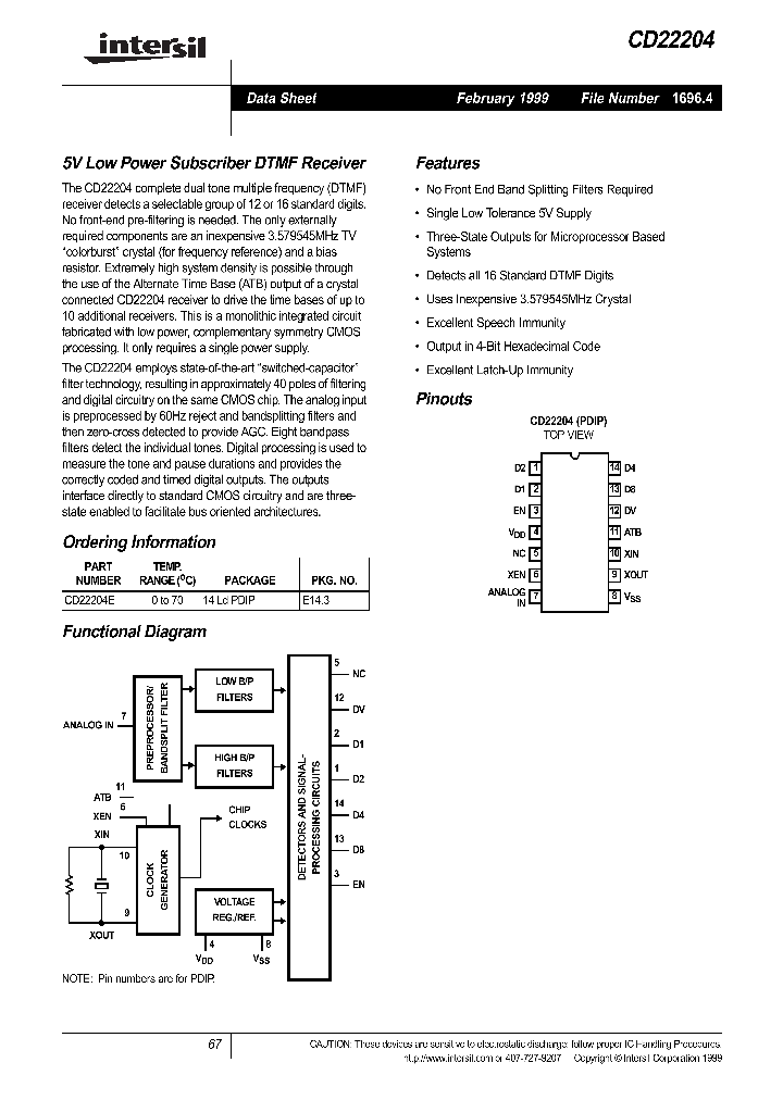 CD22204_122190.PDF Datasheet