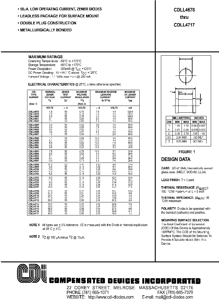 CDLL4678_164852.PDF Datasheet