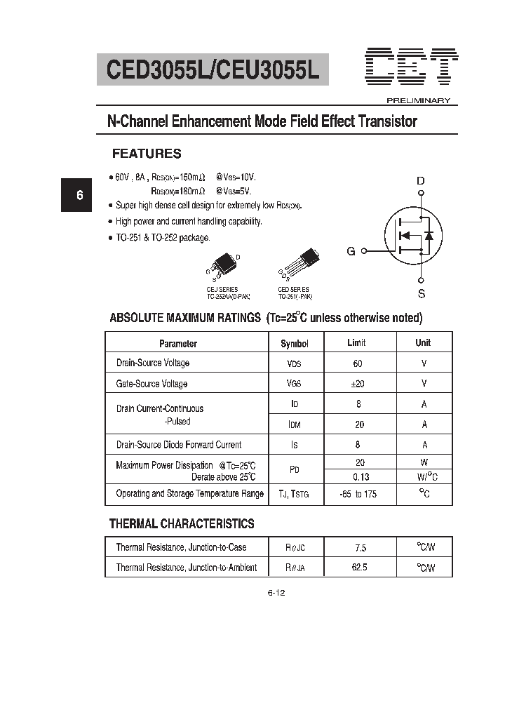 CEU3055L_62497.PDF Datasheet