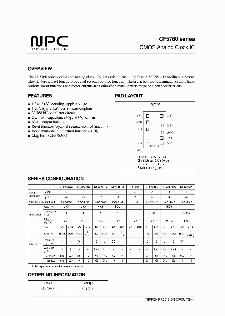 CF5760AA_40188.PDF Datasheet