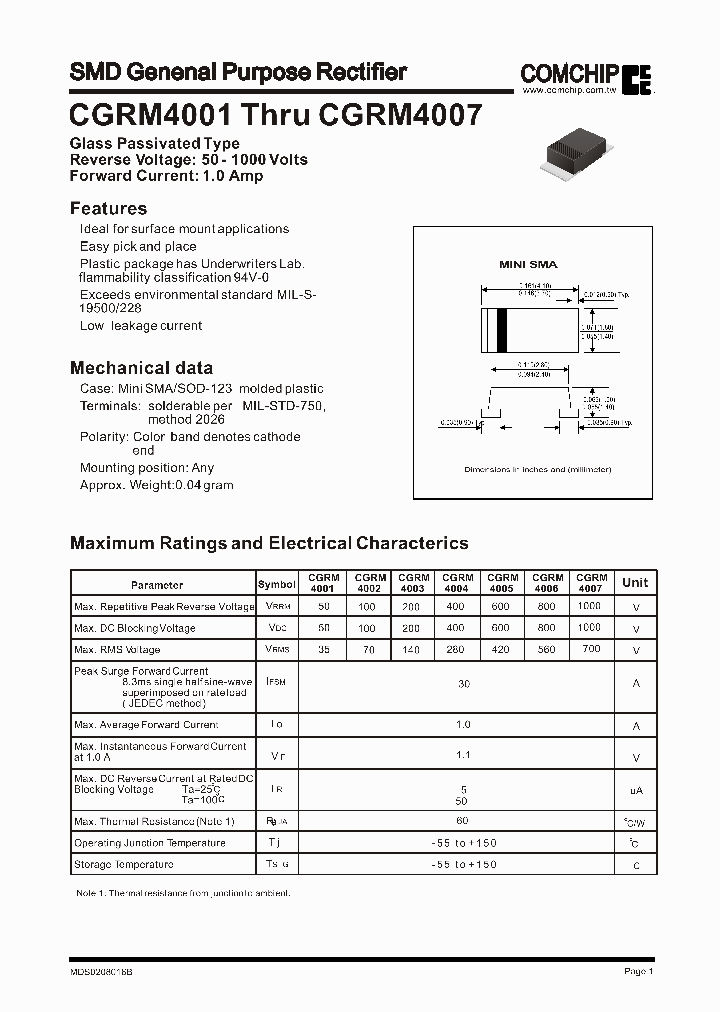 CGRM4004_159958.PDF Datasheet