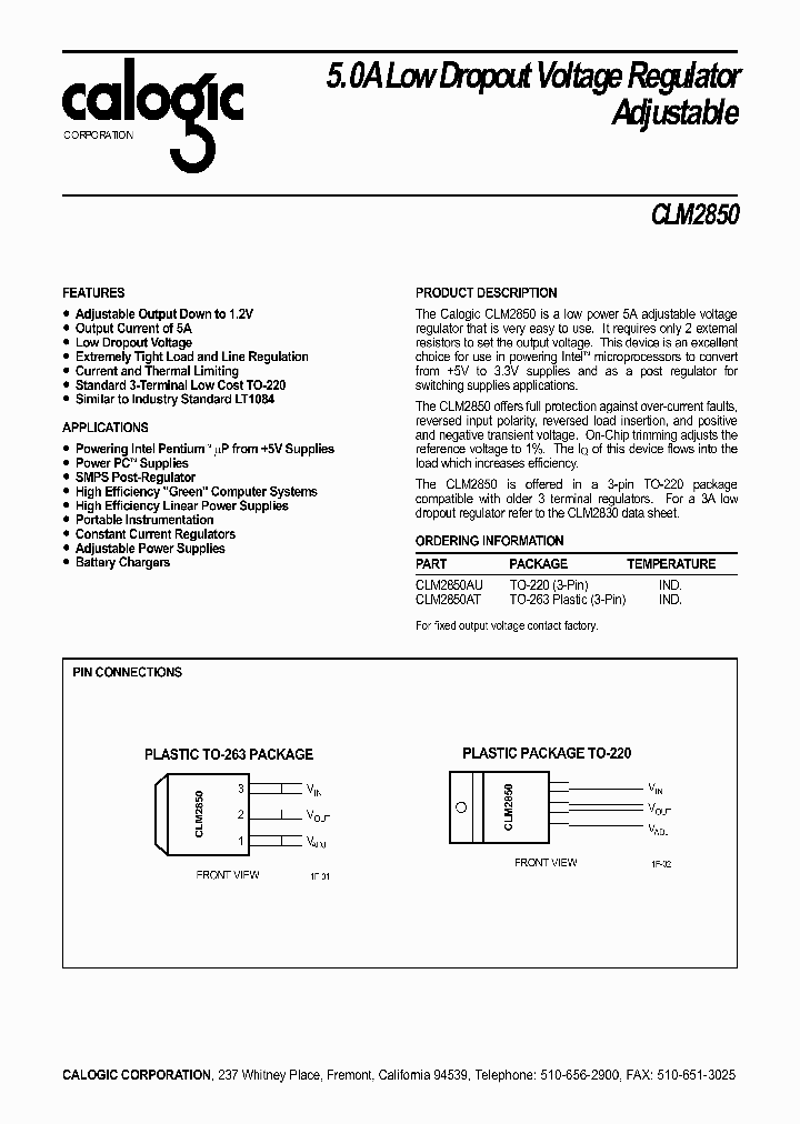 CLM2850_171170.PDF Datasheet