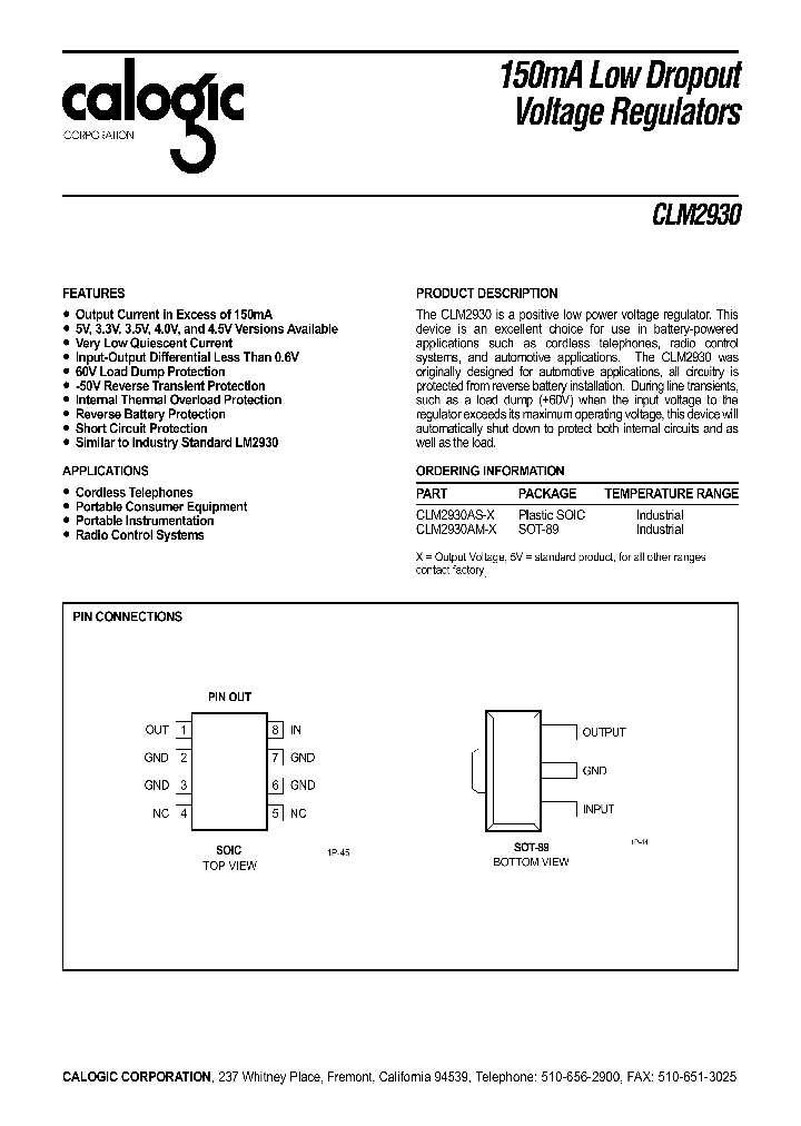 CLM2930_27943.PDF Datasheet