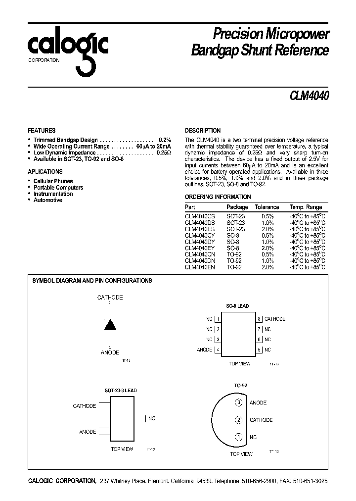 CLM4040_28092.PDF Datasheet