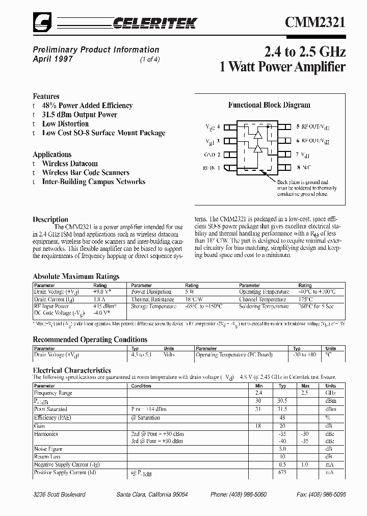 CMM2321_171052.PDF Datasheet