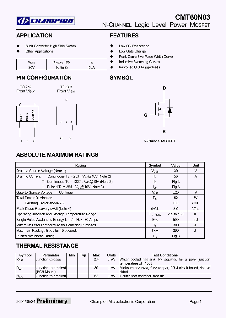 CMT60N03N252_181310.PDF Datasheet