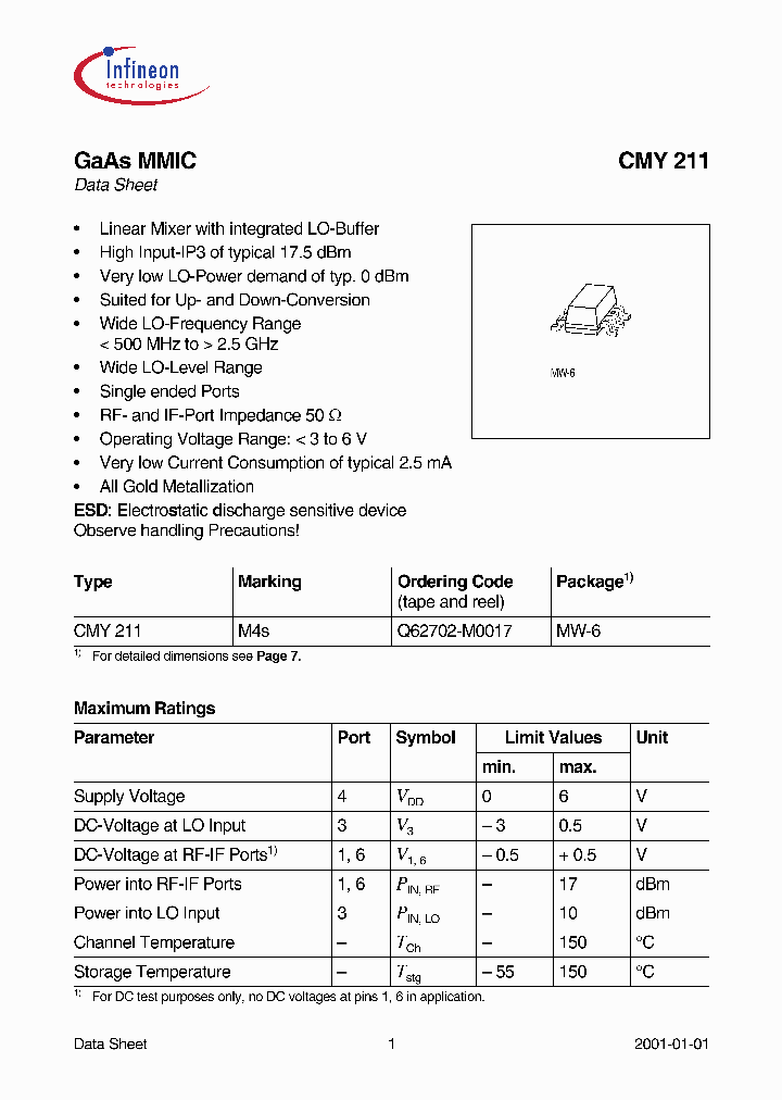CMY211_44537.PDF Datasheet