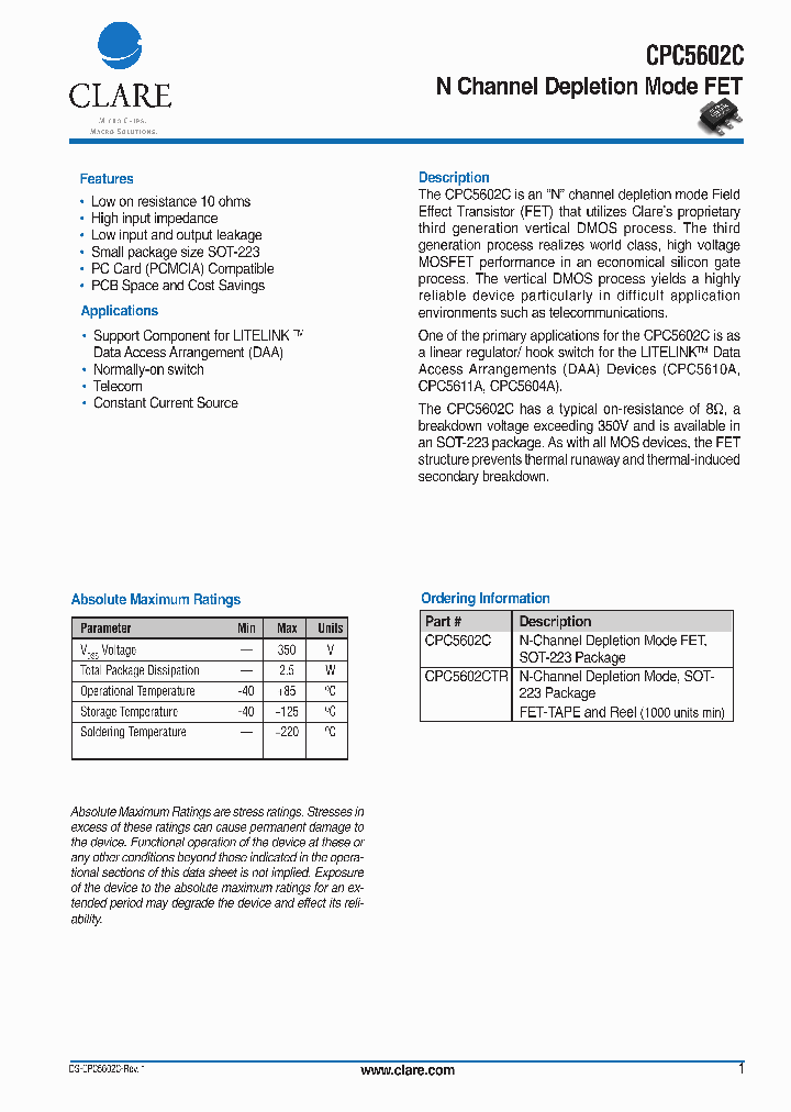 CPC5602C_166550.PDF Datasheet