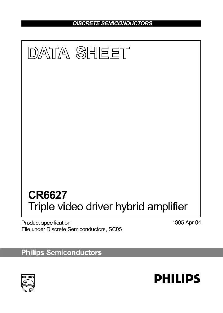 CR6627_42396.PDF Datasheet
