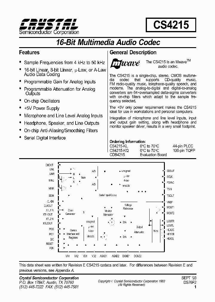 CS4215_164821.PDF Datasheet