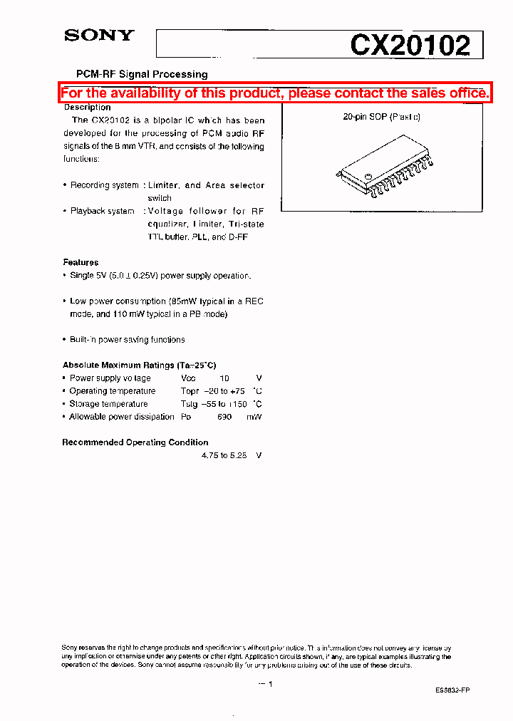 CX20102_50681.PDF Datasheet