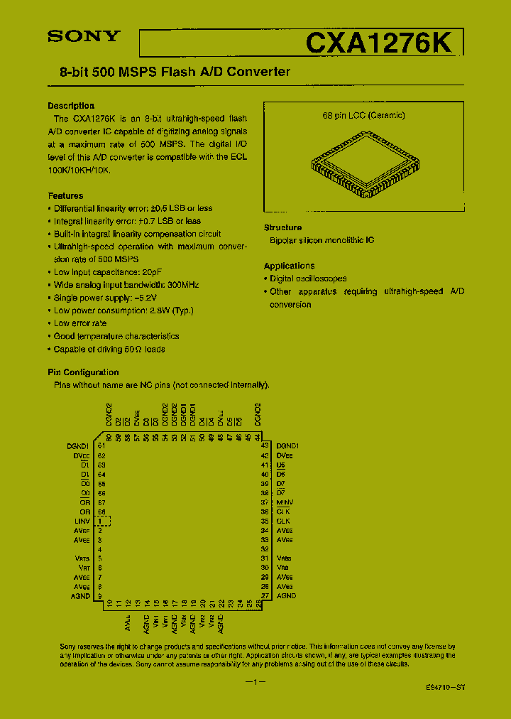 CXA1276K_95104.PDF Datasheet