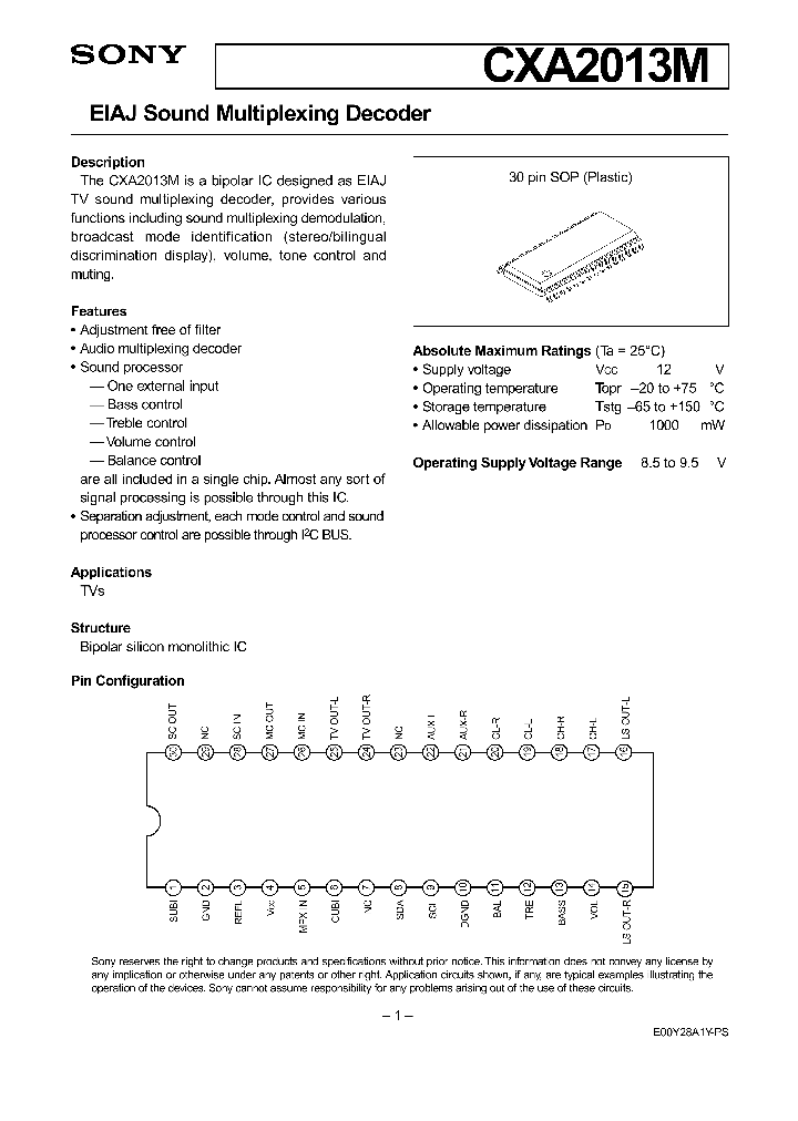 CXA2013_24141.PDF Datasheet